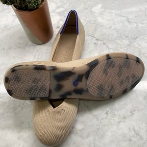 Rothy’s The Flat in Ecru *brand new*